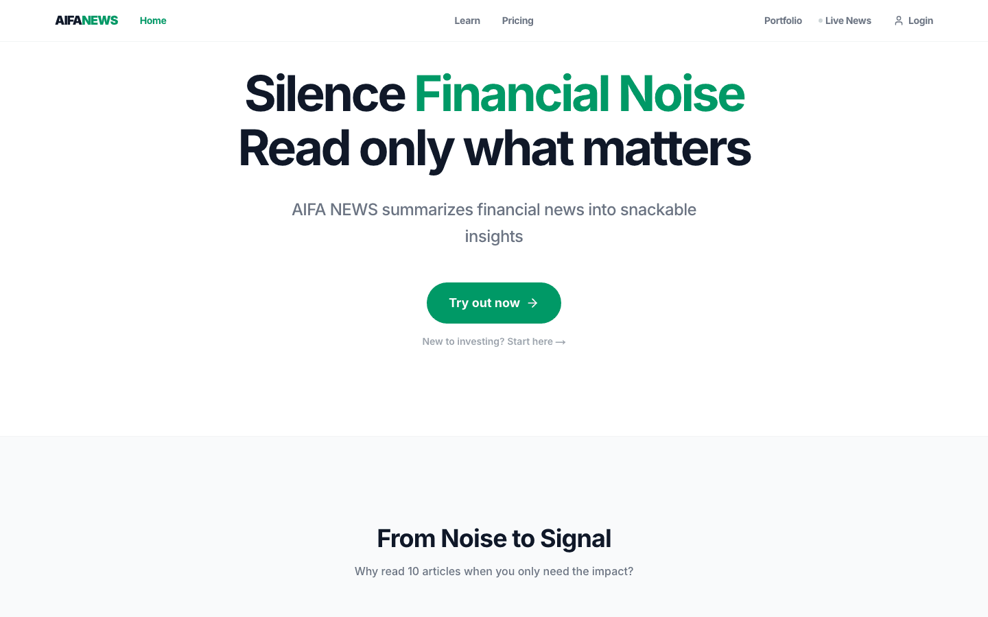 AIFA NEWS screenshot